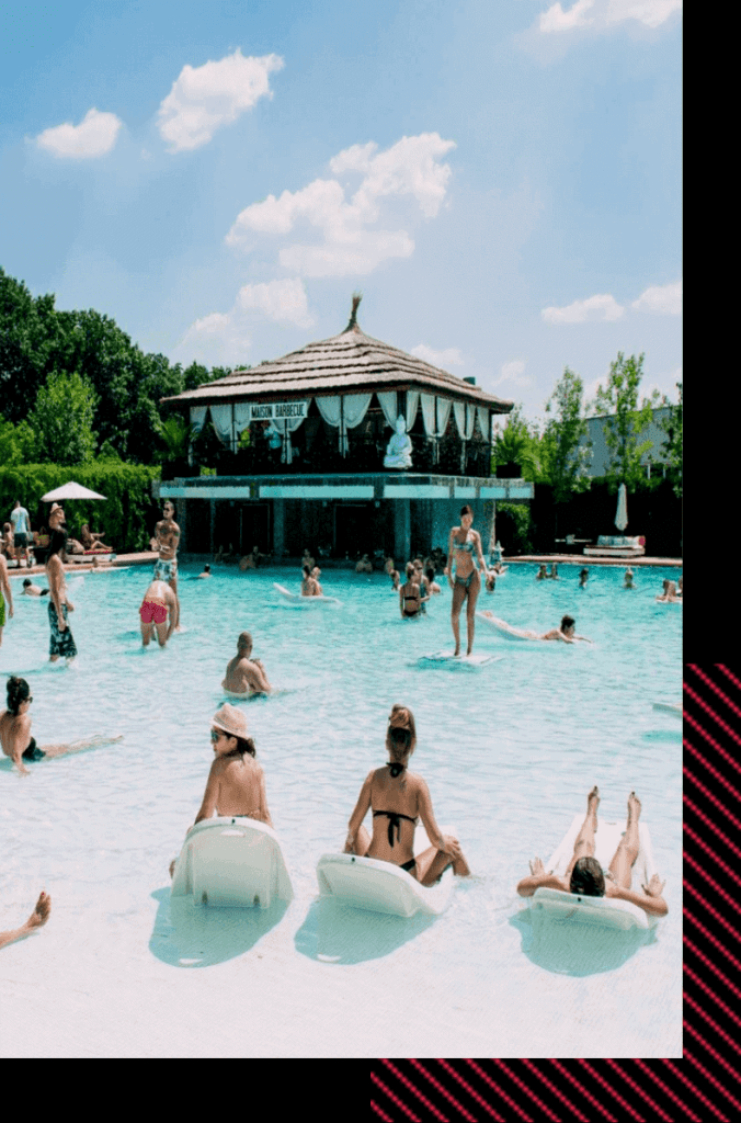 things to do in Bucharest - pool party